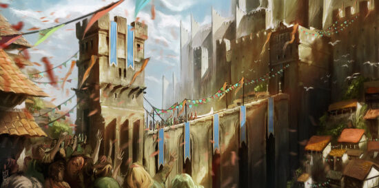 La procession